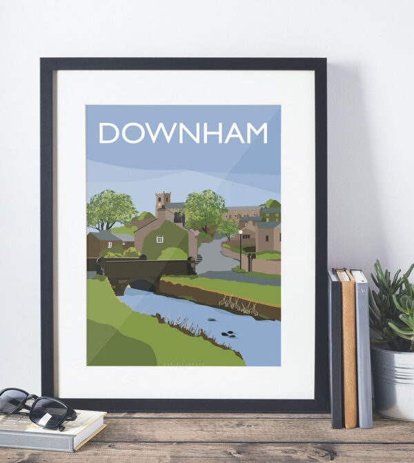 Downham Art Deco Print from summersinc